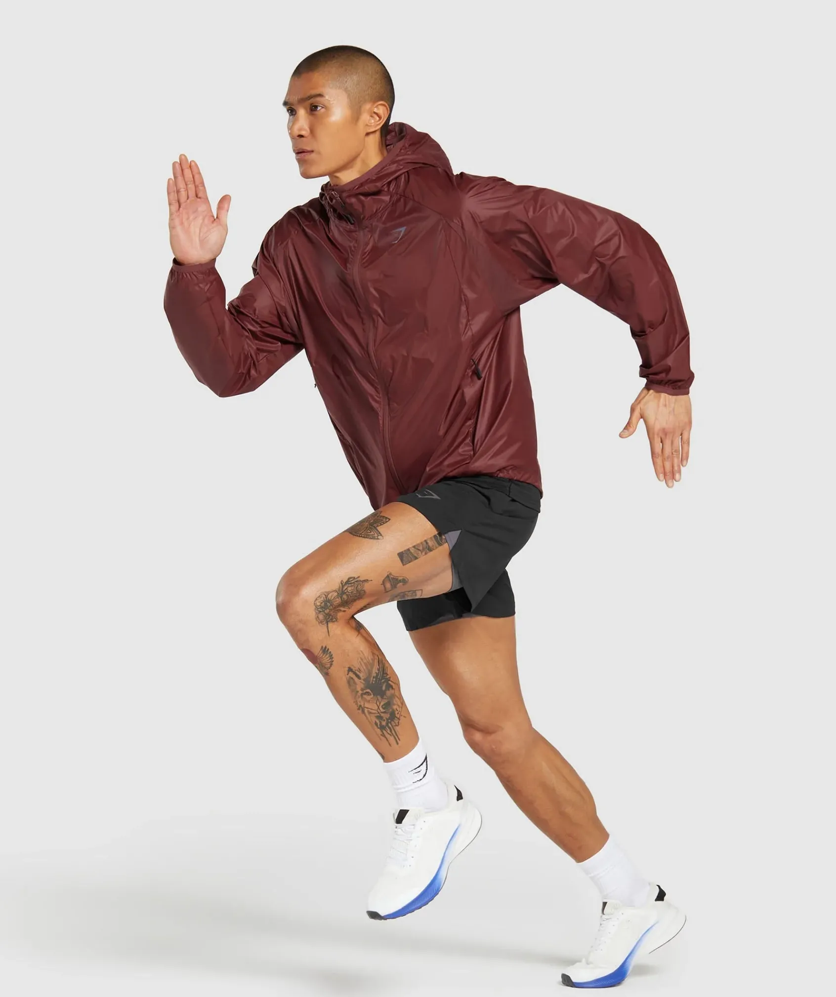 Heren Gymshark Sportjacks|Outerwear*Bude Packaway Shell