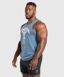 Heren Gymshark Tanktops*Build Your Legacy Graphic Tank