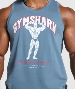 Heren Gymshark Tanktops*Build Your Legacy Graphic Tank