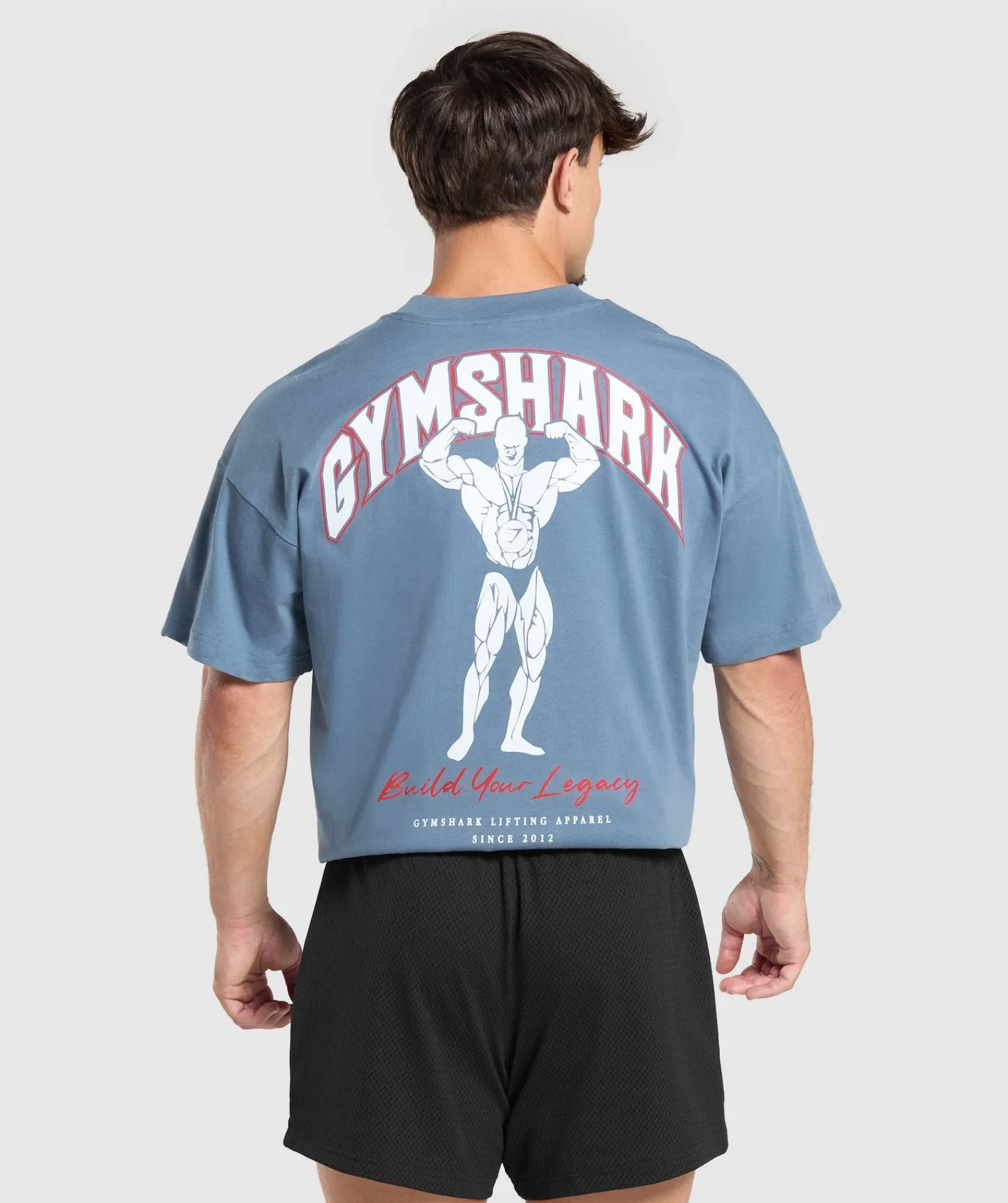 Heren Gymshark T-shirts*Build Your Legacy Graphic T-Shirt