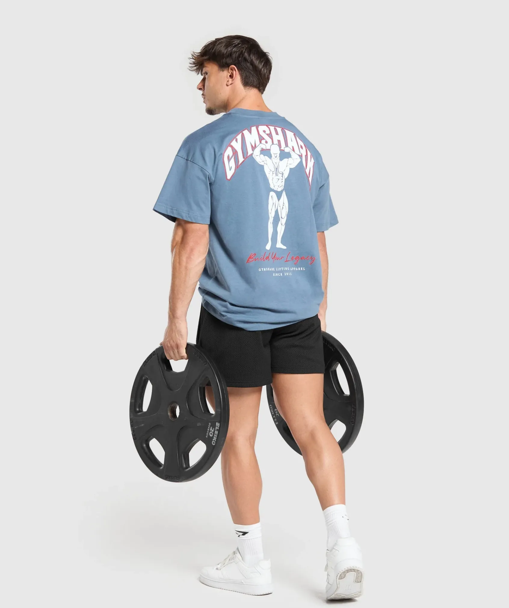 Heren Gymshark T-shirts*Build Your Legacy Graphic T-Shirt