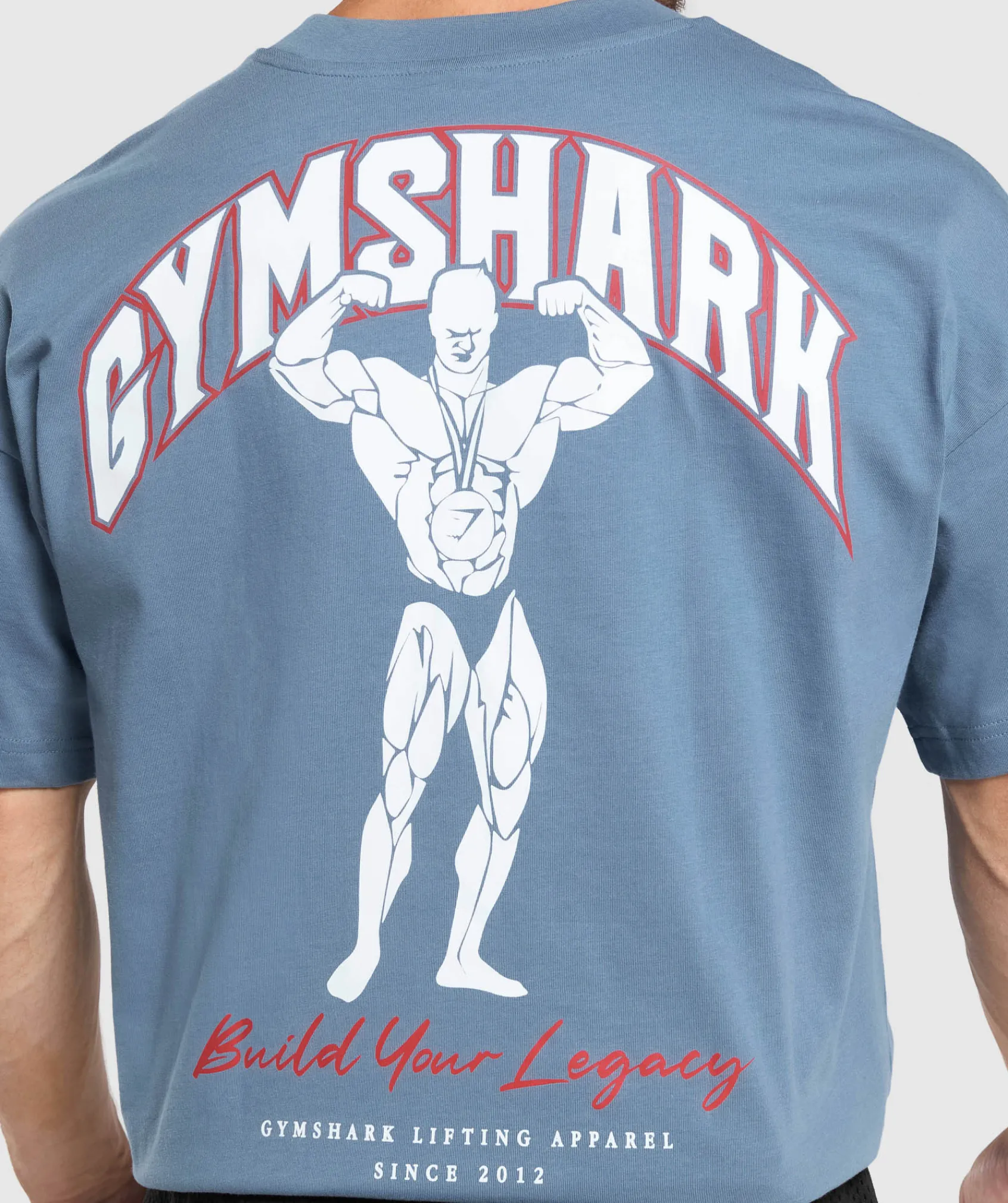 Heren Gymshark T-shirts*Build Your Legacy Graphic T-Shirt