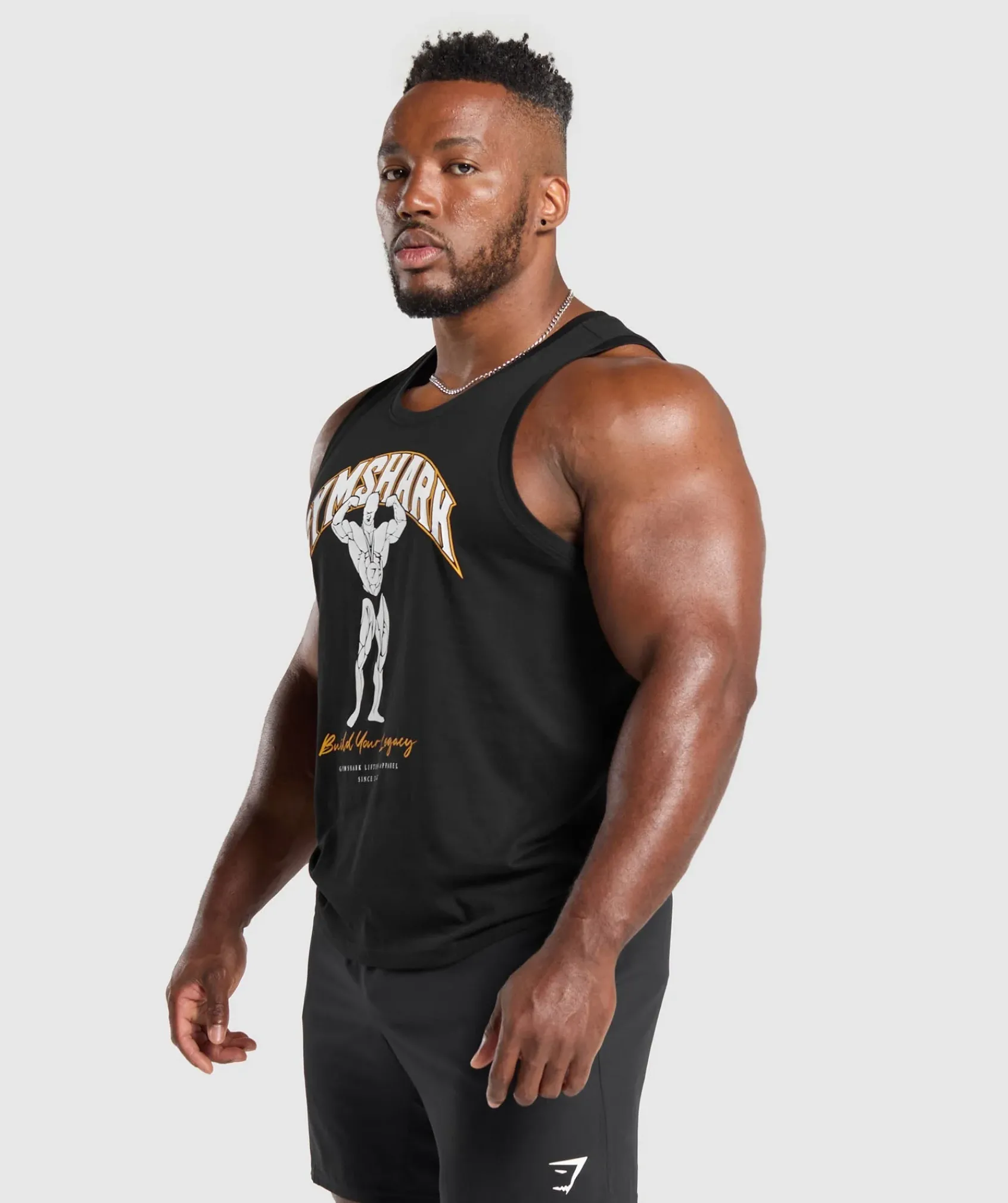 Heren Gymshark Tanktops*Build Your Legacy Graphic Tank