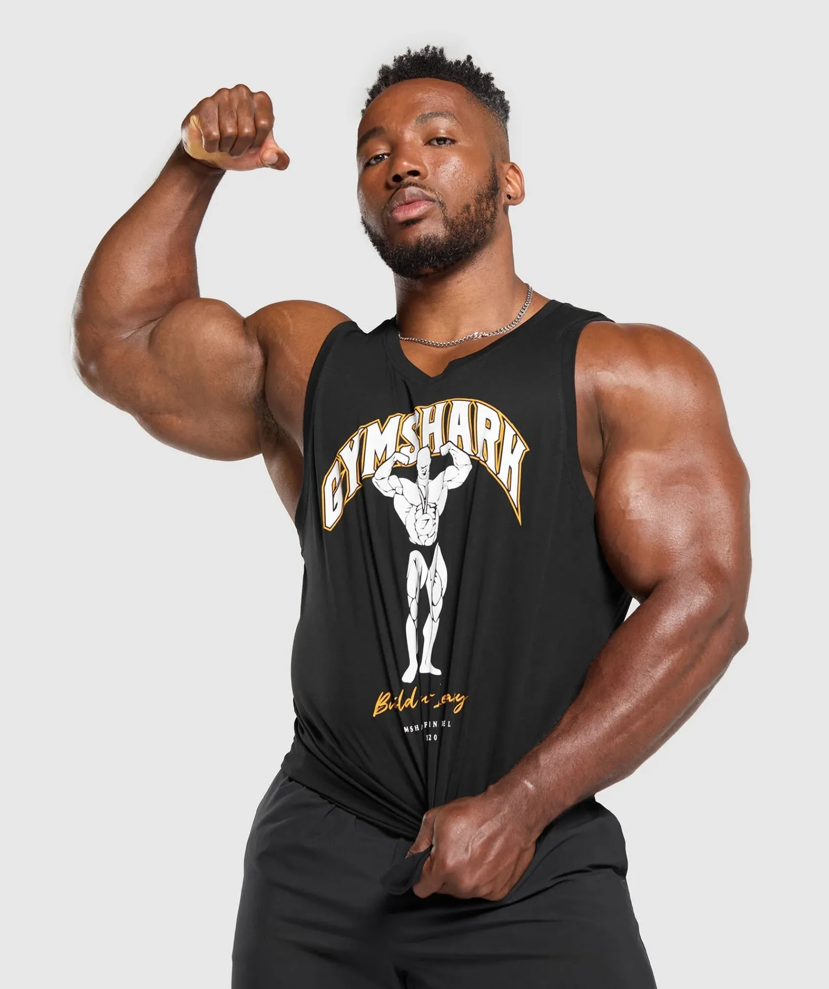 Heren Gymshark Tanktops*Build Your Legacy Graphic Tank