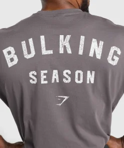 Heren Gymshark T-shirts*Bulking Season T-Shirt
