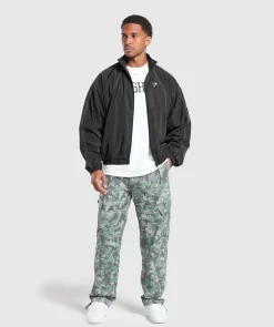 Heren Gymshark Joggingbroeken|Cargobroeken*Camo Print Woven Cargo Pants