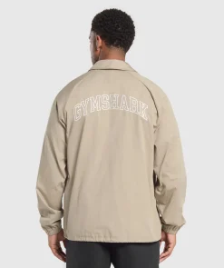 Heren Gymshark Outerwear*Canvas Coach Jacket