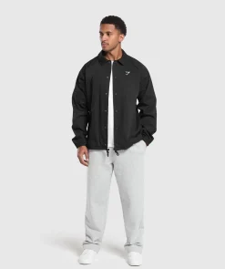Heren Gymshark Outerwear*Canvas Coach Jacket