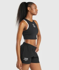 DAMES Gymshark Croptops|T-shirts*Care Label Graphic Cropped Tank