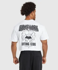 Heren Gymshark T-shirts*Cartoon Lifting T-Shirt