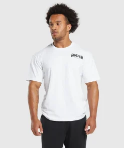 Heren Gymshark T-shirts*Cartoon Lifting T-Shirt