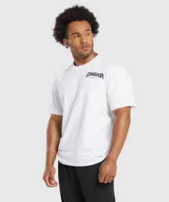 Heren Gymshark T-shirts*Cartoon Lifting T-Shirt