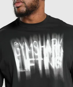 Heren Gymshark T-shirts*Chalk T-Shirt