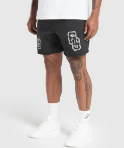 Heren Gymshark Shorts*Collegiate Graphic Shorts