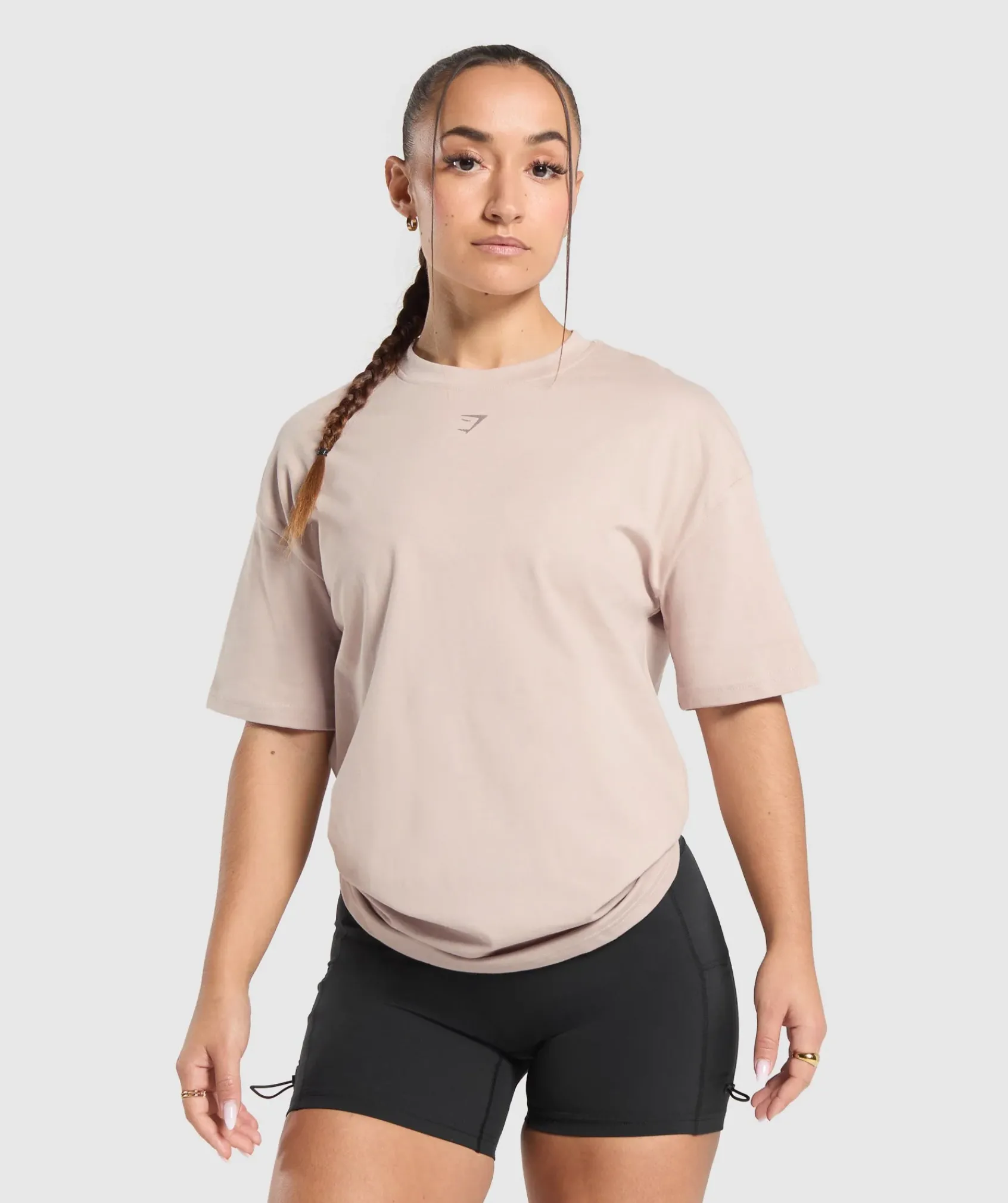 DAMES Gymshark Bedekkende Sportkleding|T-shirts*Collegiate Oversized T-Shirt