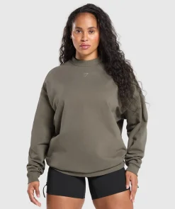 DAMES Gymshark Bedekkende Sportkleding|Hoodies & Truien*Collegiate Sweatshirt