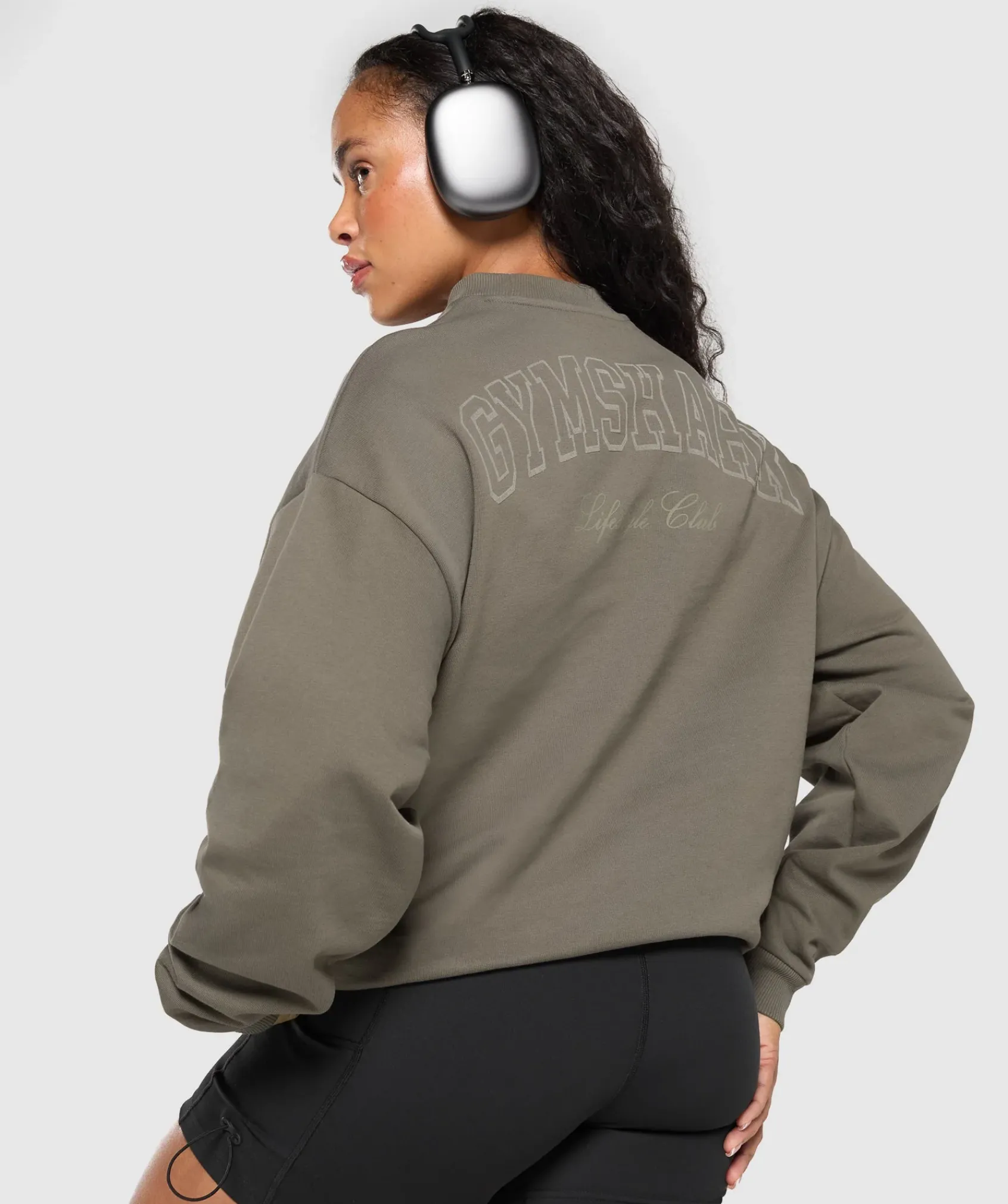 DAMES Gymshark Bedekkende Sportkleding|Hoodies & Truien*Collegiate Sweatshirt