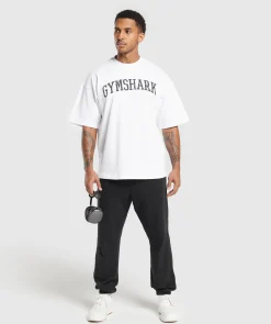 Heren Gymshark T-shirts*Collegiate T-Shirt
