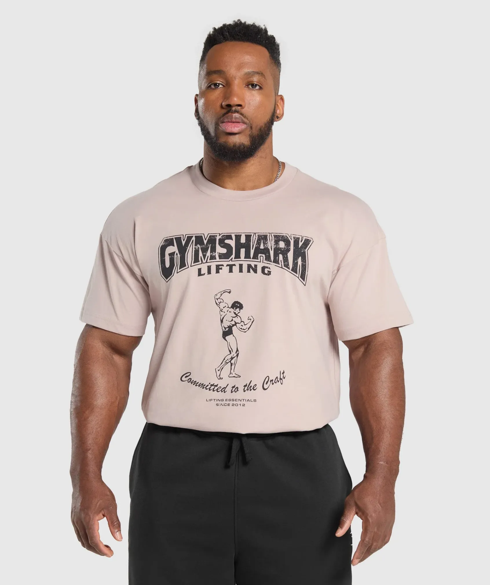 Heren Gymshark T-shirts*Committed to the Craft T-Shirt
