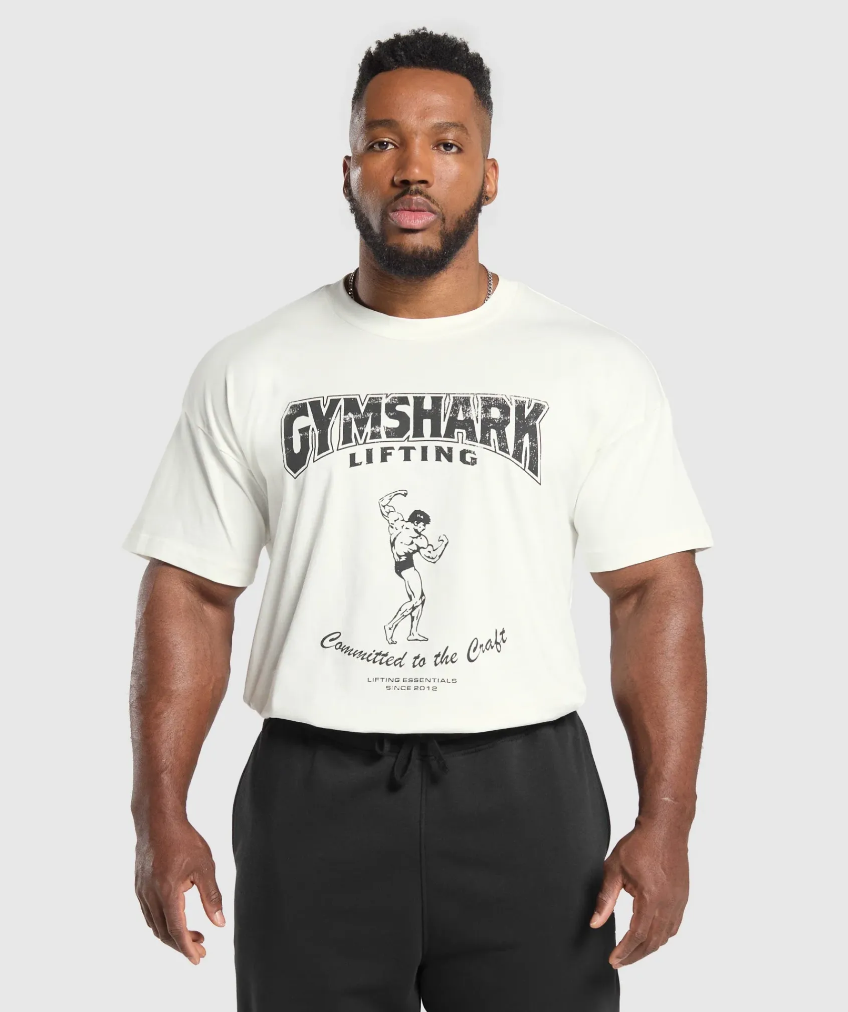 Heren Gymshark T-shirts*Committed to the Craft T-Shirt