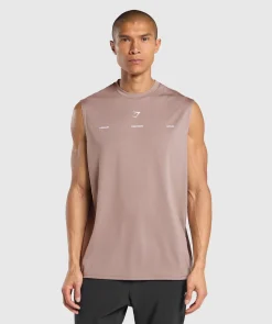 Heren Gymshark Tanktops|T-shirts*Conditioning Apparel Cut Off Tank