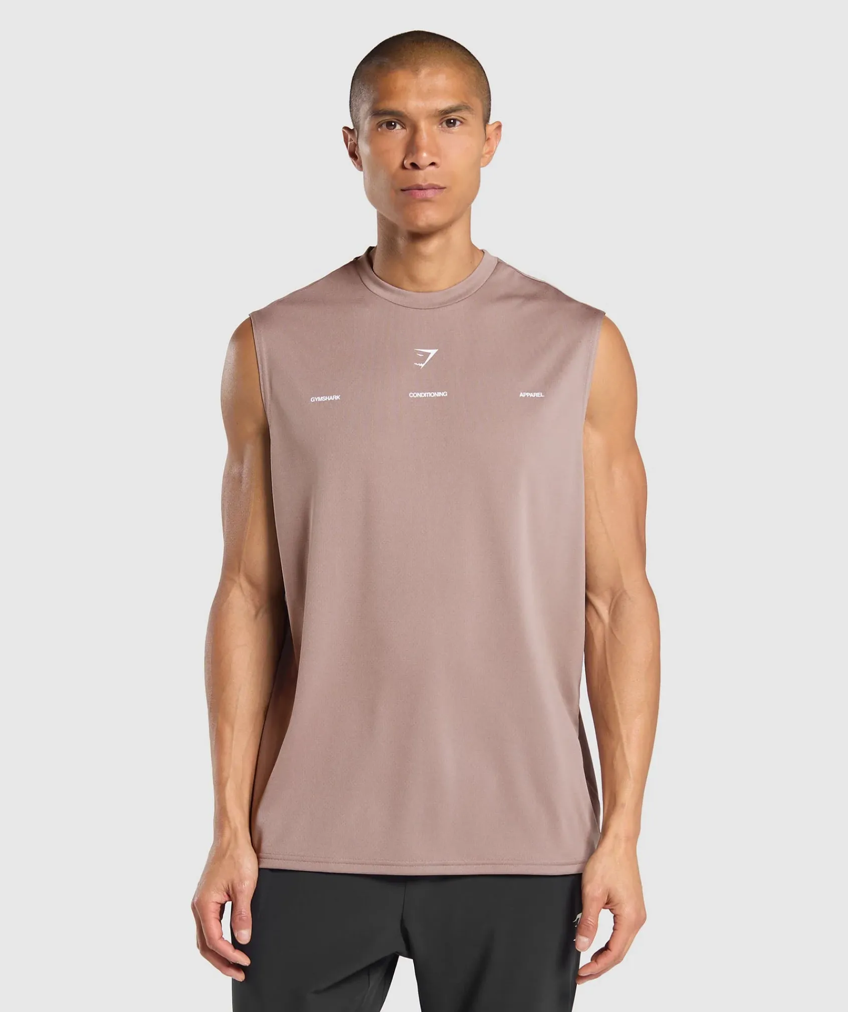 Heren Gymshark Tanktops|T-shirts*Conditioning Apparel Cut Off Tank
