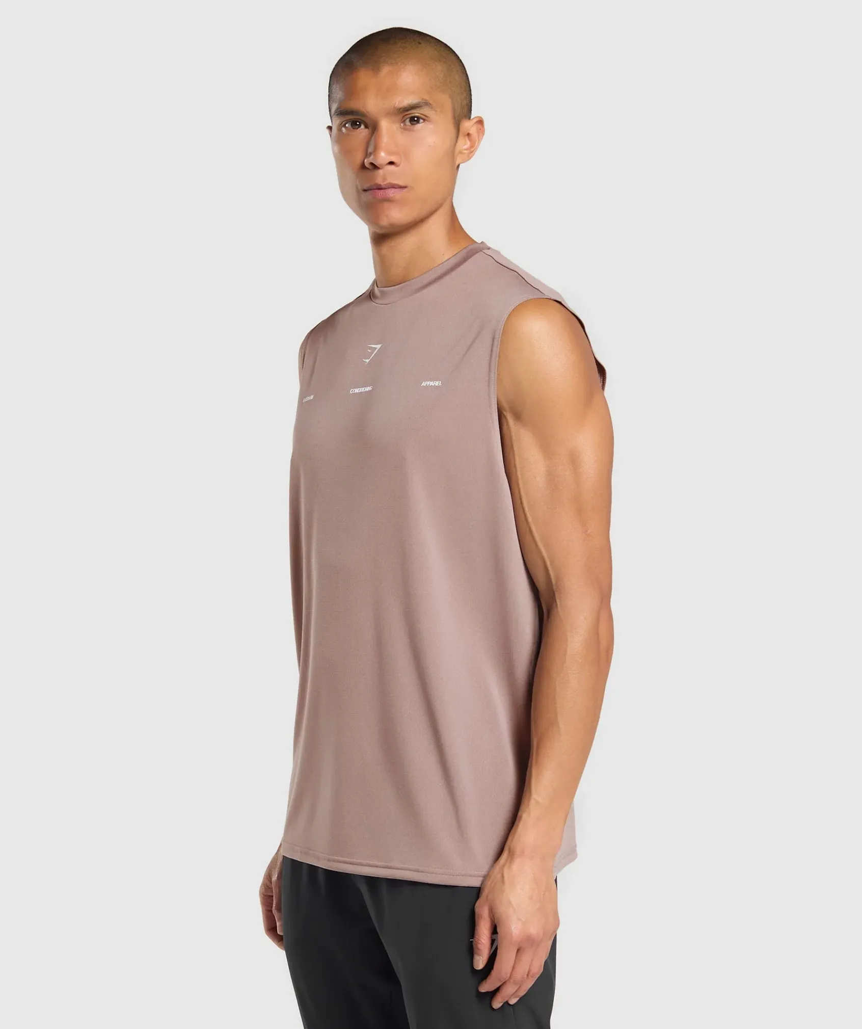 Heren Gymshark Tanktops|T-shirts*Conditioning Apparel Cut Off Tank