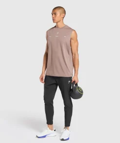 Heren Gymshark Tanktops|T-shirts*Conditioning Apparel Cut Off Tank