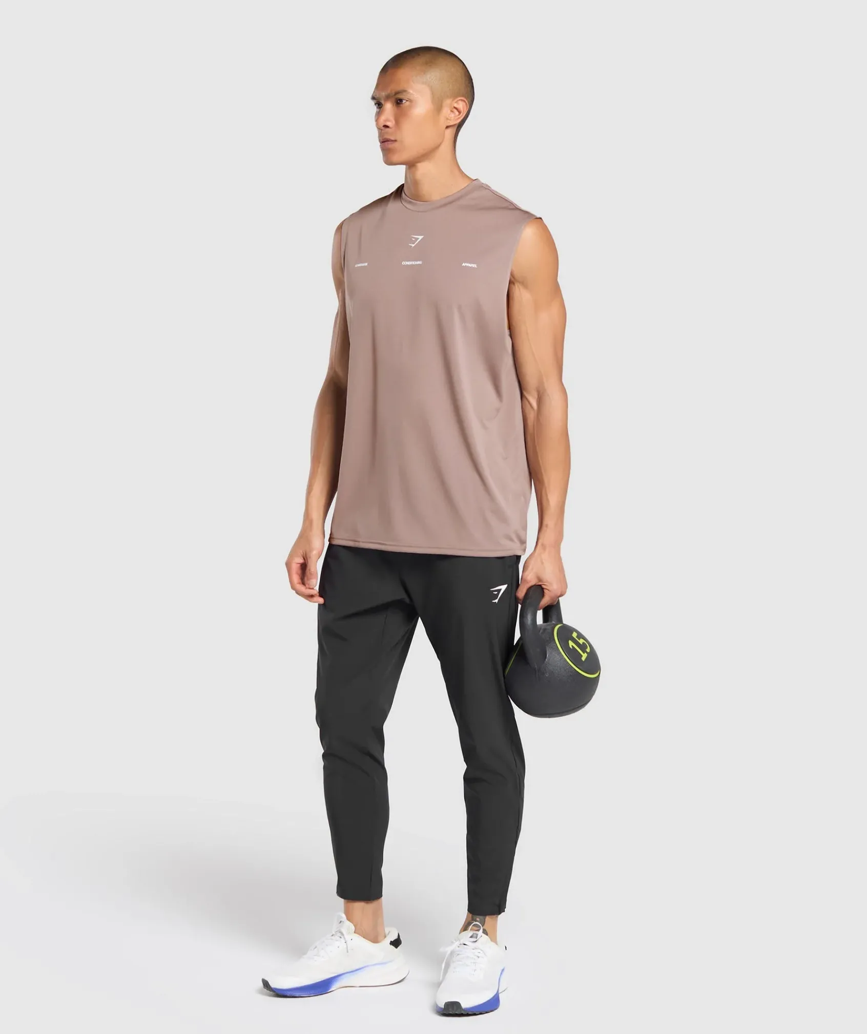 Heren Gymshark Tanktops|T-shirts*Conditioning Apparel Cut Off Tank