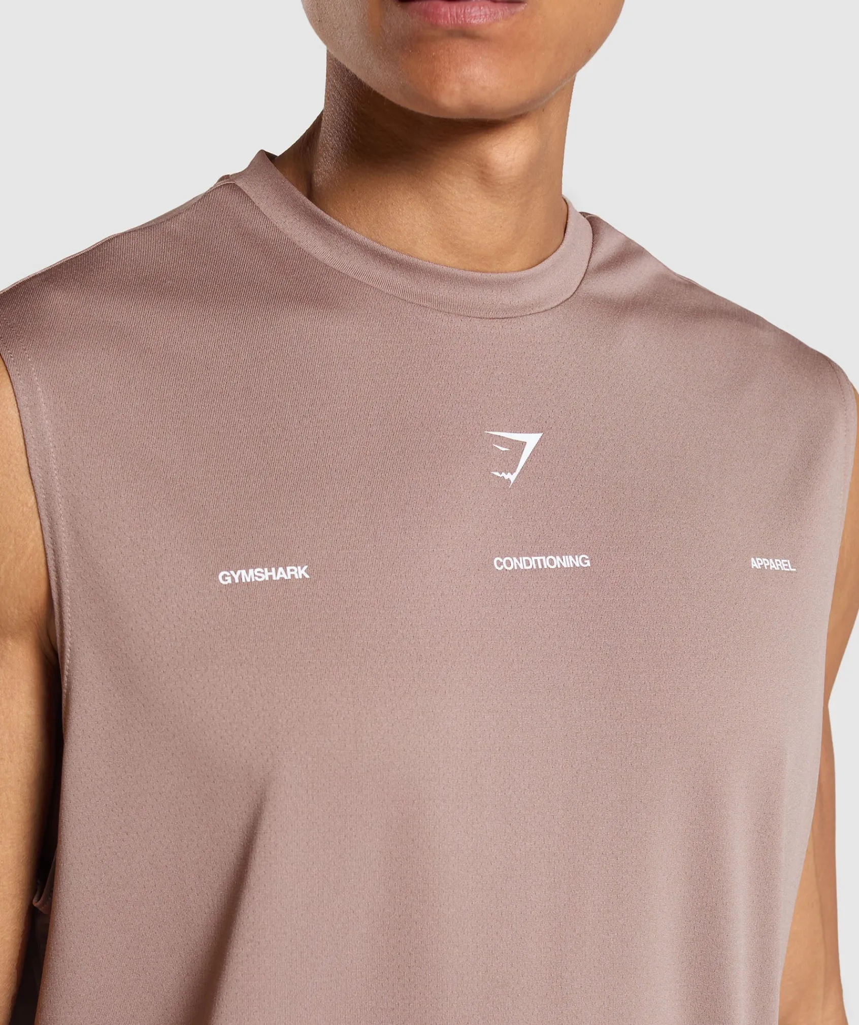 Heren Gymshark Tanktops|T-shirts*Conditioning Apparel Cut Off Tank