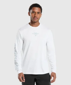 Heren Gymshark T-shirts*Conditioning Goods Long Sleeve T-Shirt