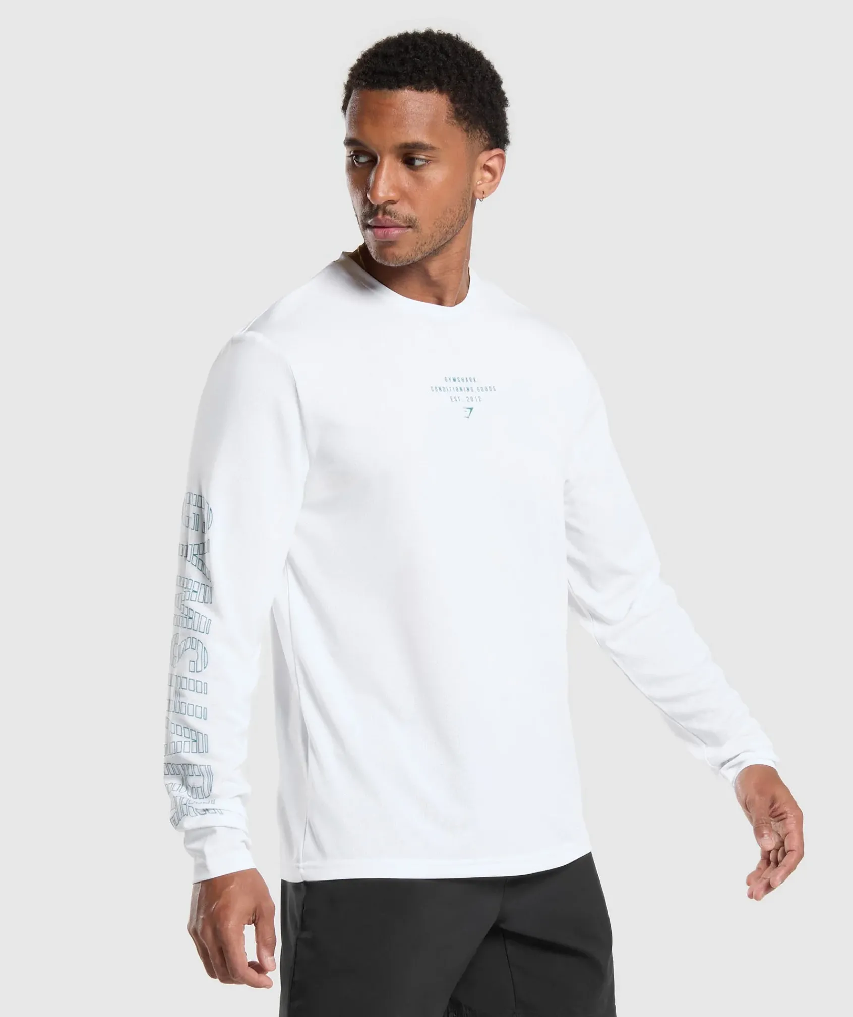 Heren Gymshark T-shirts*Conditioning Goods Long Sleeve T-Shirt