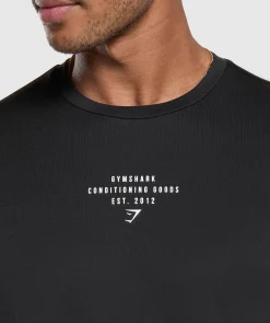 Heren Gymshark T-shirts*Conditioning Goods Long Sleeve T-Shirt