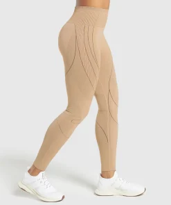 DAMES Gymshark Leggings*Contour Heart Seamless Leggings