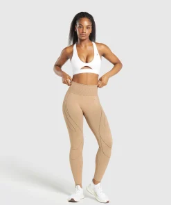 DAMES Gymshark Leggings*Contour Heart Seamless Leggings