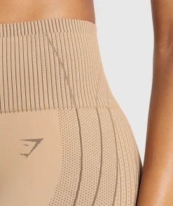 DAMES Gymshark Leggings*Contour Heart Seamless Leggings