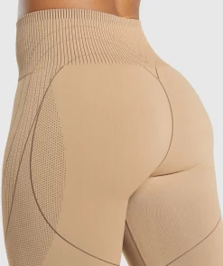 DAMES Gymshark Leggings*Contour Heart Seamless Leggings