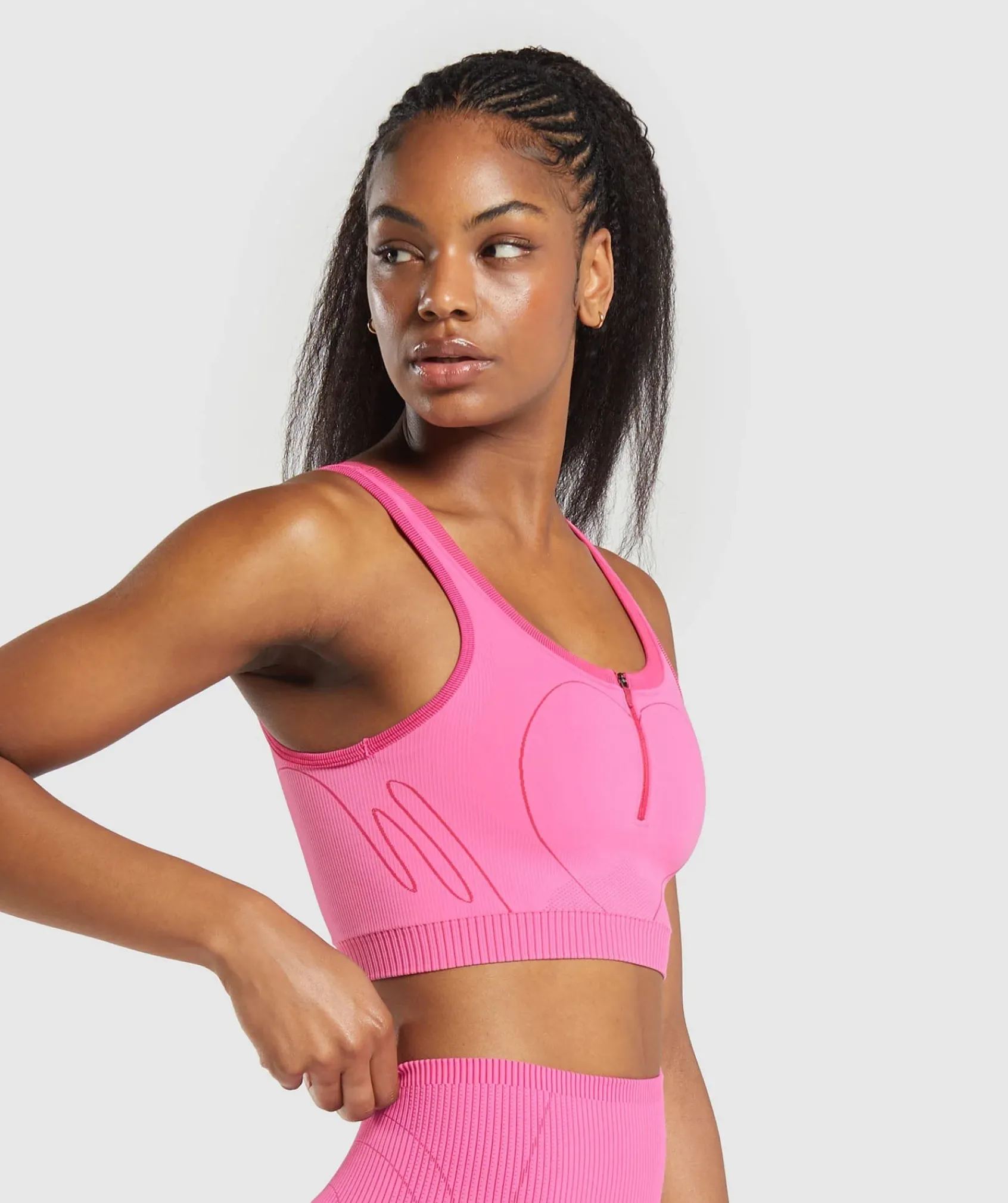 DAMES Gymshark Tanktops*Contour Heart Seamless Tank