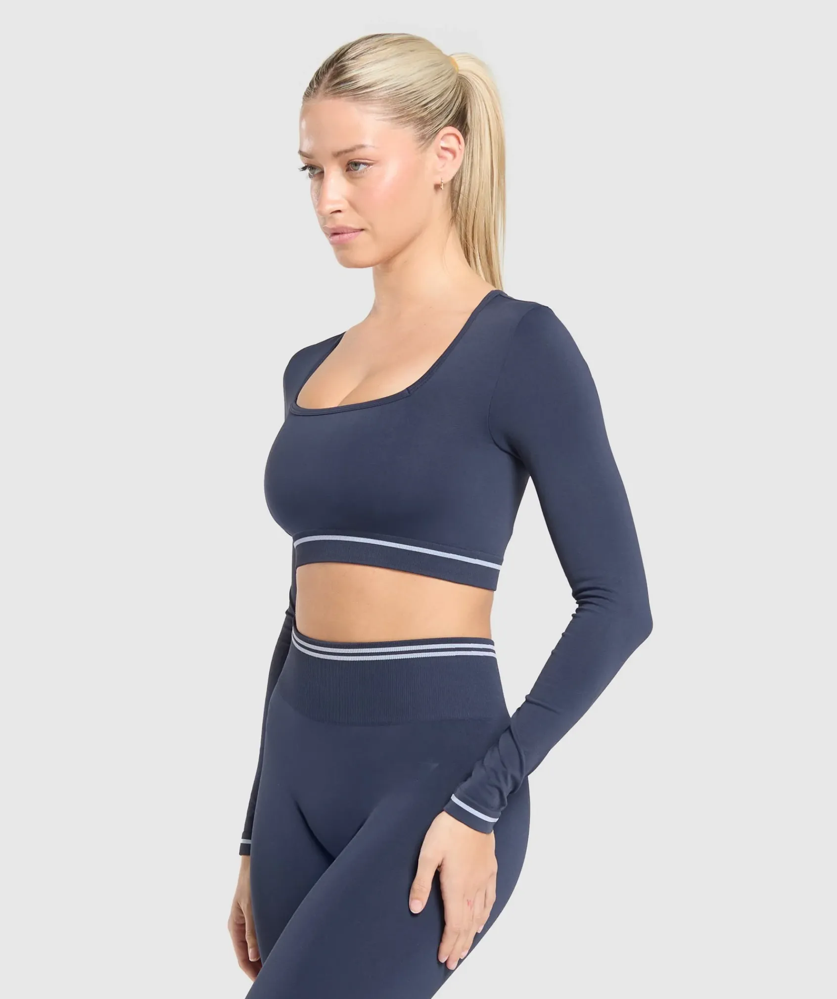 DAMES Gymshark Croptops*Contrast Seamless Crop Top