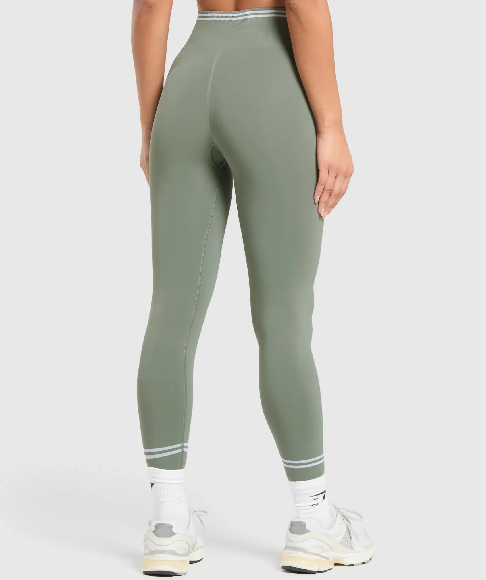DAMES Gymshark Leggings|Naadloze Leggings*Contrast Seamless Leggings