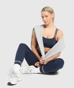 DAMES Gymshark Leggings|Naadloze Leggings*Contrast Seamless Leggings