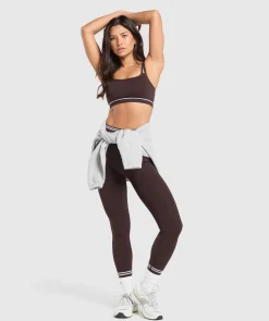 DAMES Gymshark Leggings|Naadloze Leggings*Contrast Seamless Leggings