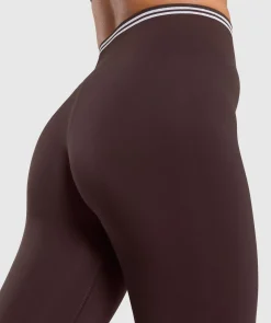 DAMES Gymshark Leggings|Naadloze Leggings*Contrast Seamless Leggings
