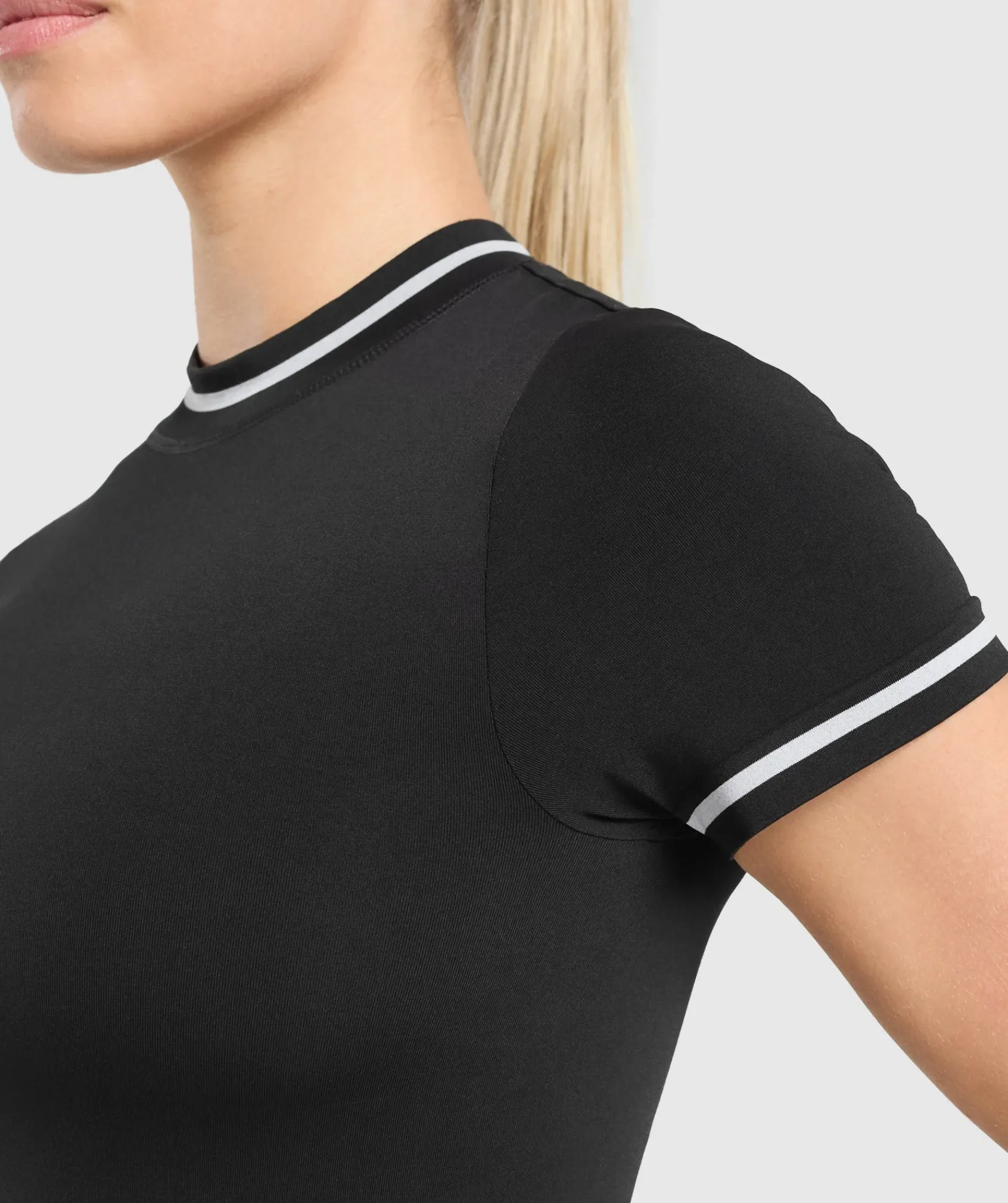 DAMES Gymshark T-shirts*Contrast Seamless Midi Tee