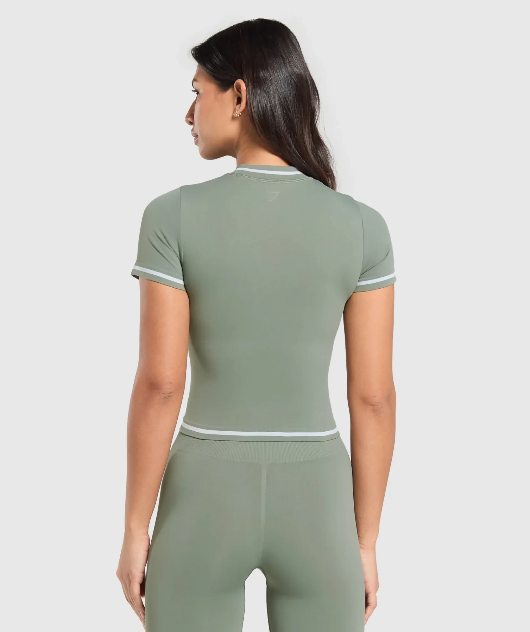DAMES Gymshark T-shirts*Contrast Seamless Midi Tee