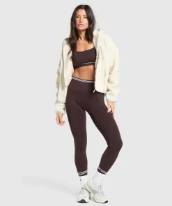 DAMES Gymshark Croptops|Sport-bh's*Contrast Seamless Sports Bra
