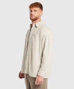 Heren Gymshark T-shirts*Cord Overshirt