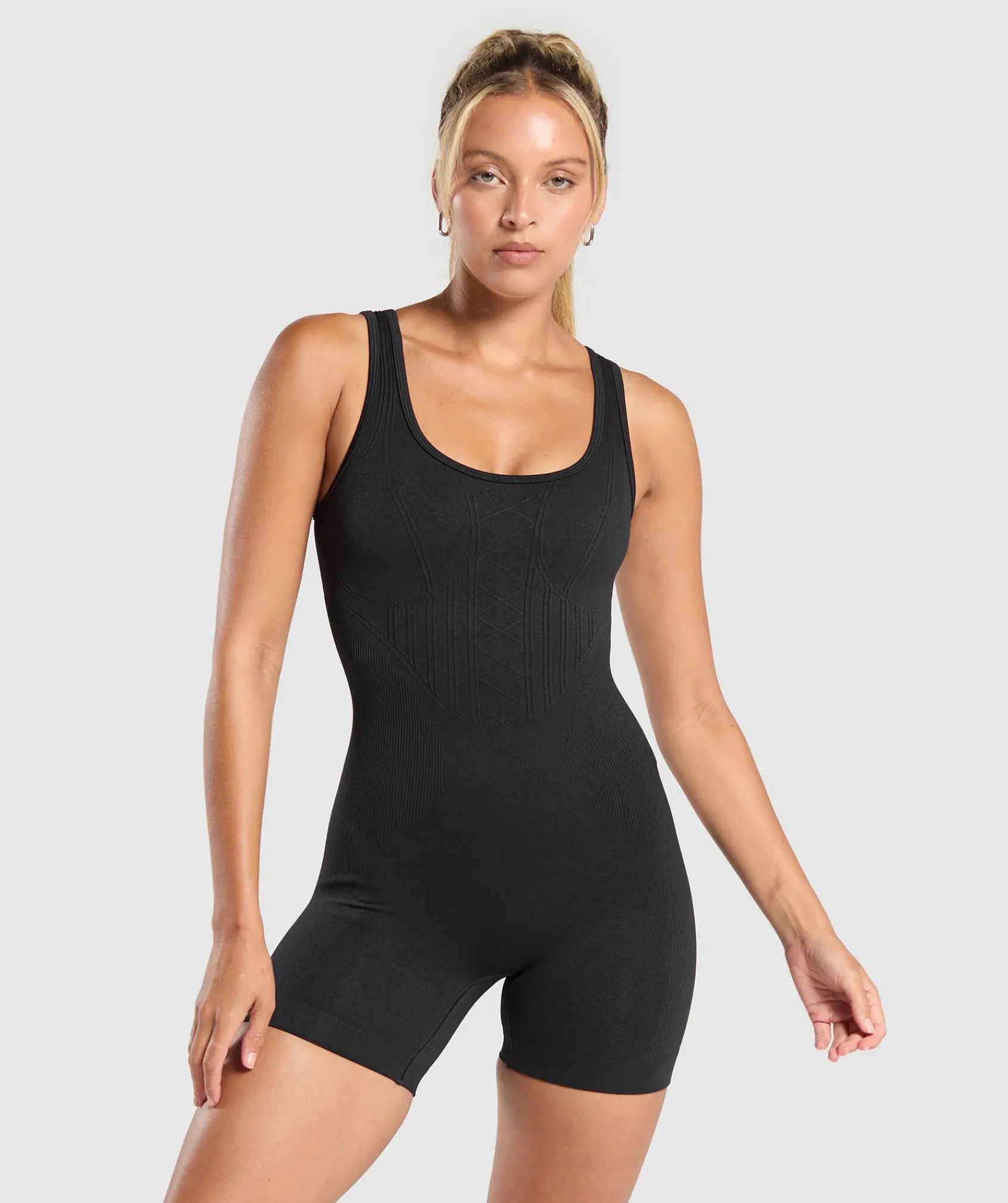 DAMES Gymshark Sportjumpsuit*Corset Seamless Bodysuit