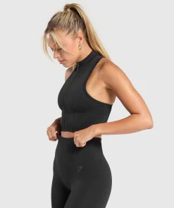 DAMES Gymshark Croptops|Tanktops*Corset Seamless Crop Tank