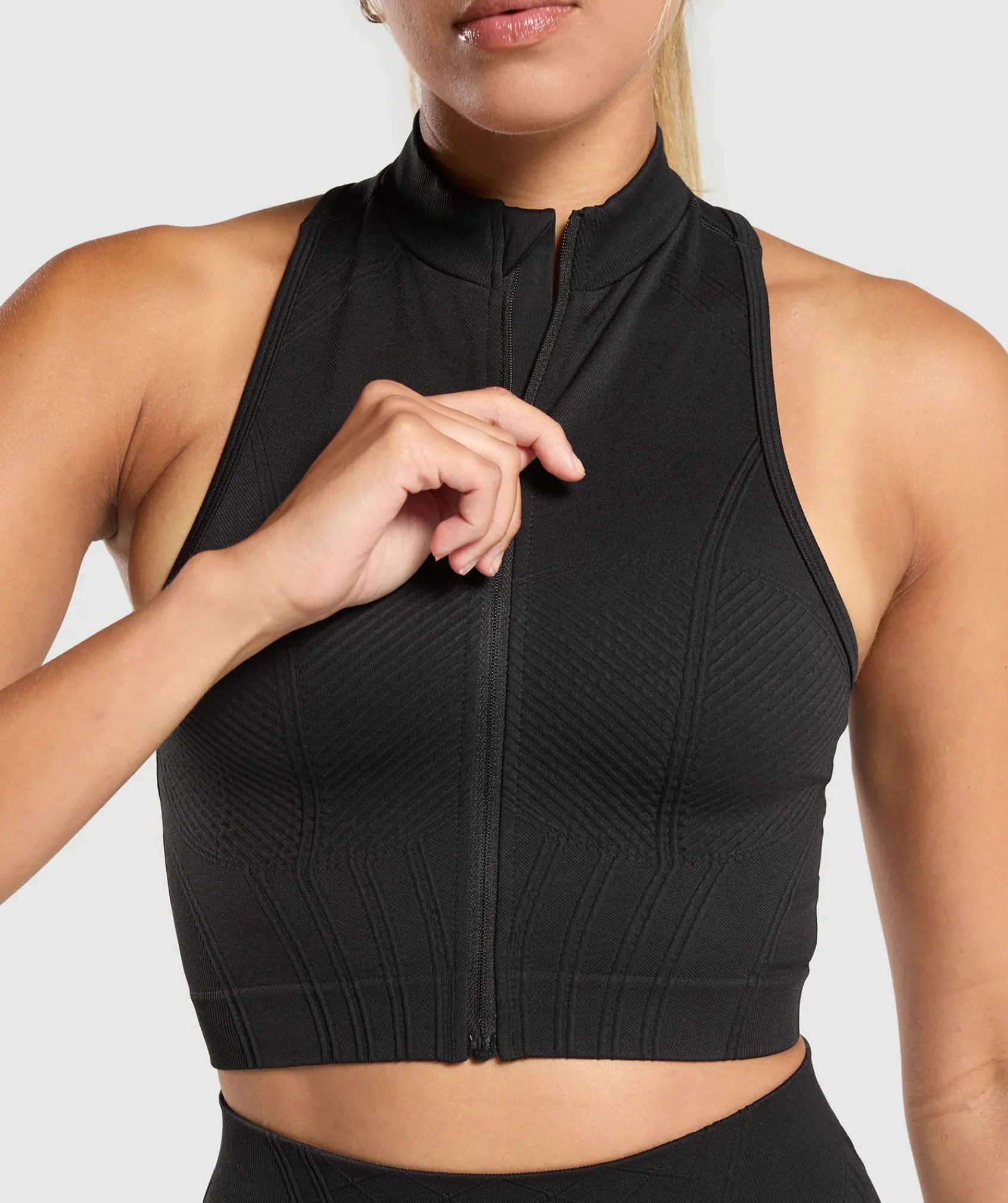 DAMES Gymshark Croptops|Tanktops*Corset Seamless Crop Tank